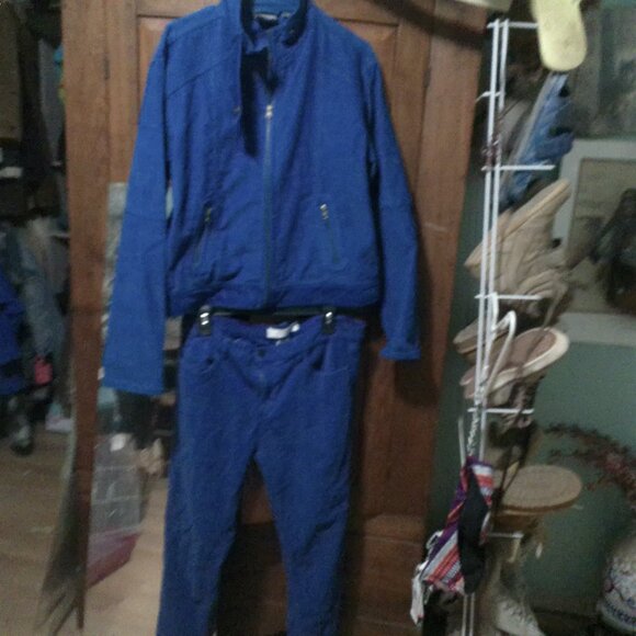 Steve and Barry's Blue Corduroy jacket - Picture 6 of 6